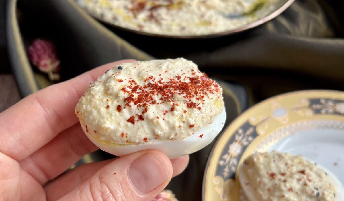Domowy hummus z łubinu, niskowęglowodanowy, keto