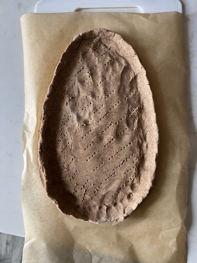 Orzechowy keto mazurek, bez cukru, bez glutenu
