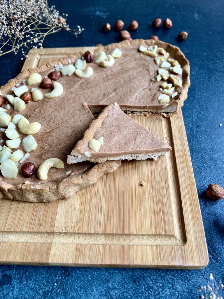 Orzechowy keto mazurek, bez cukru, bez glutenu
