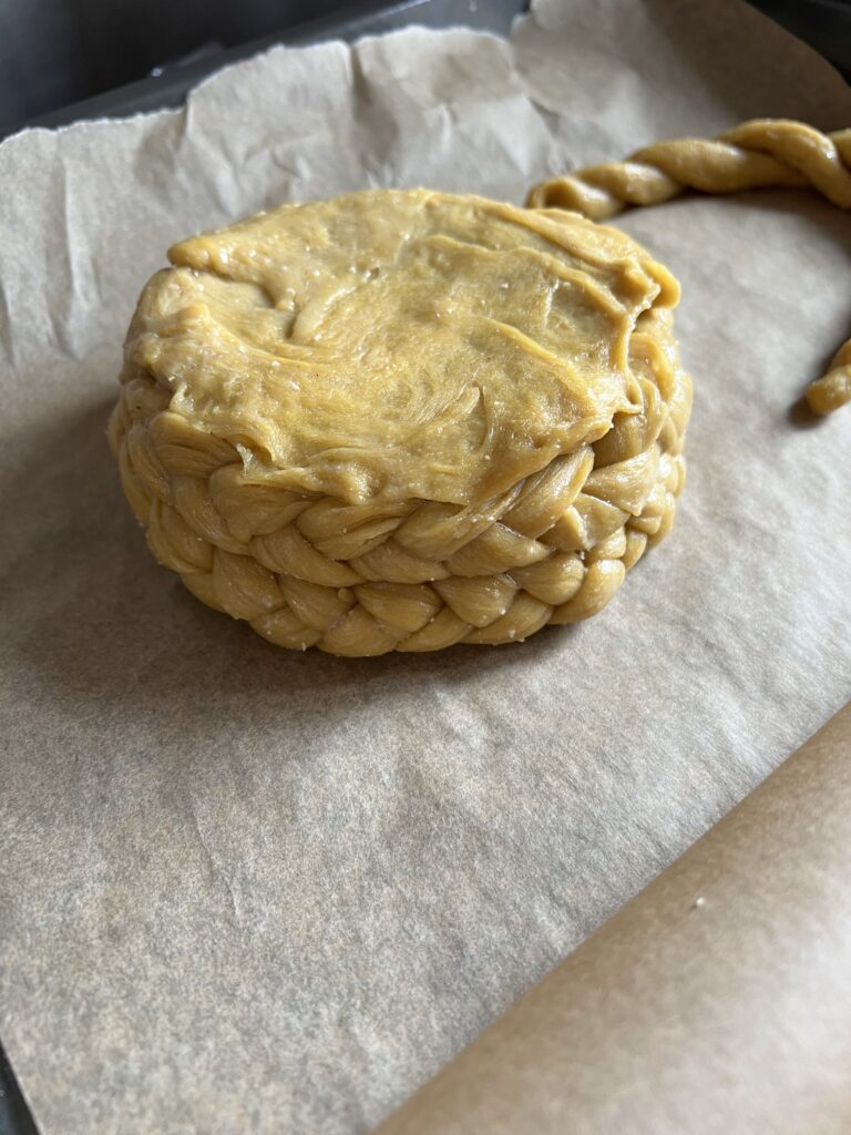 Koszyczek wielkanocny, keto, ręcznie robiony
