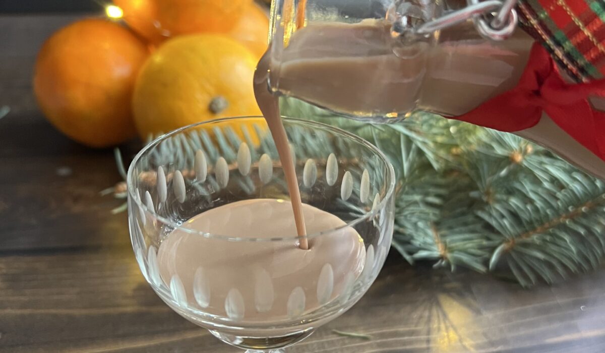 Domowy likier czekoladowy z nutką pomarańczy - bez dodatku cukru