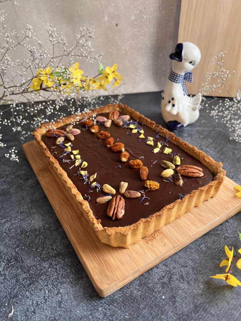 Keto mazurek czekoladowo-kawowy