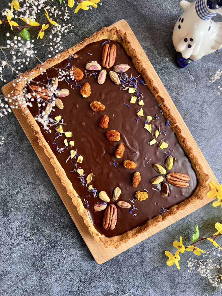 Keto mazurek czekoladowo-kawowy