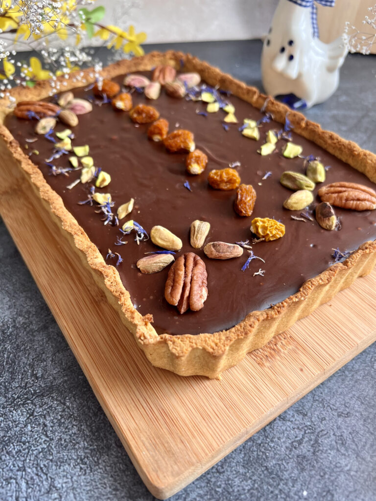 Keto mazurek czekoladowo-kawowy