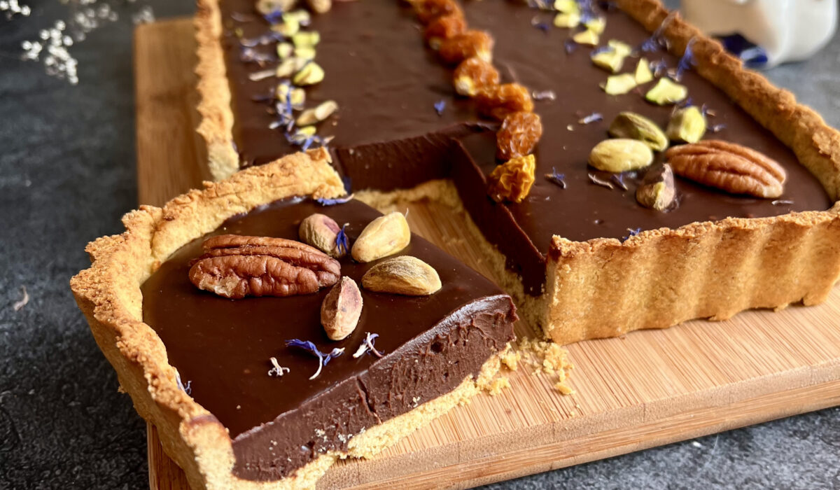 Keto mazurek czekoladowo-kawowy