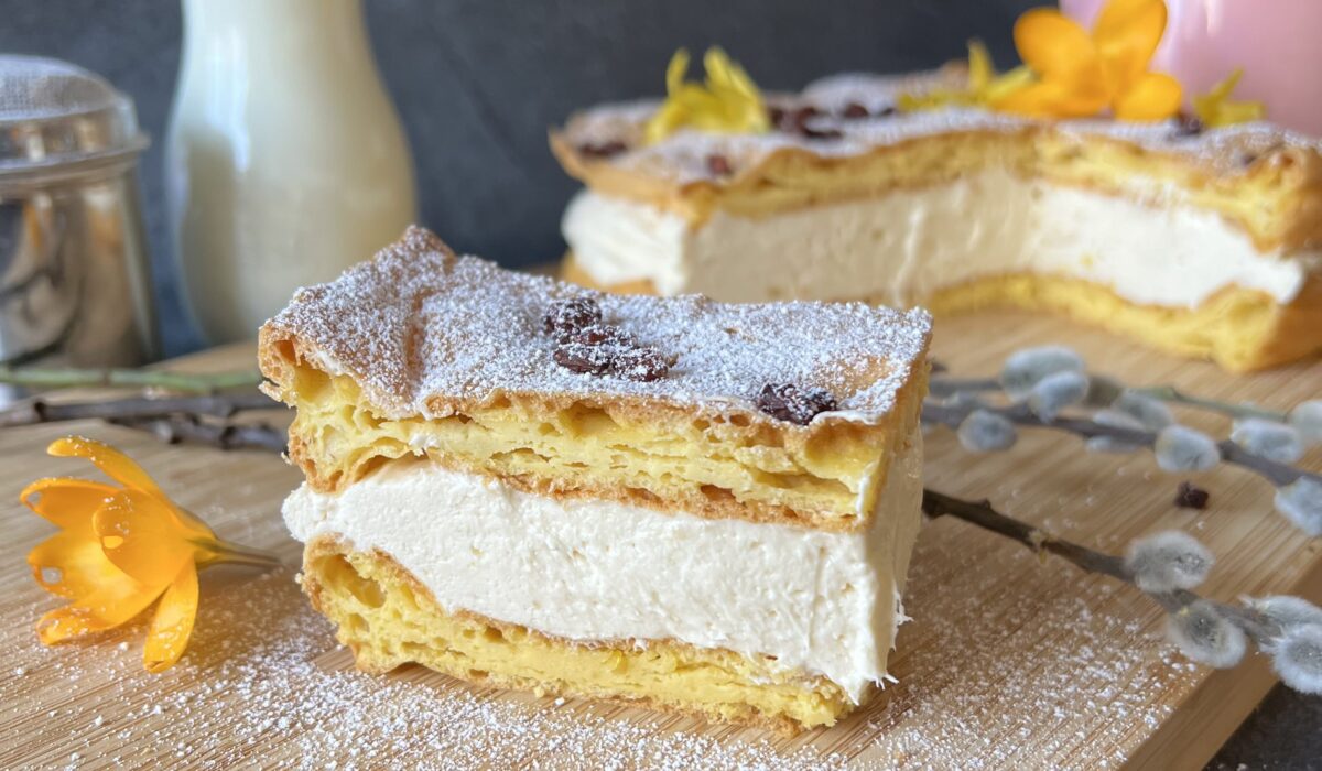 Keto karpatka - ciasto ekstremalnie niskowęglowodanowe