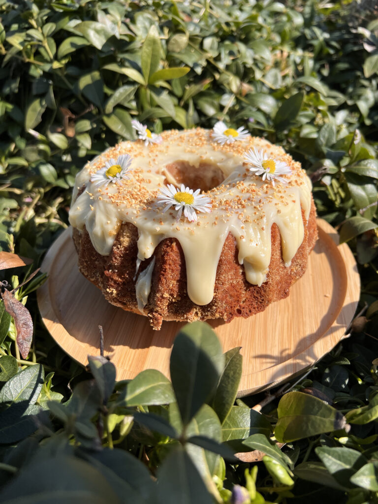 Keto babka makowo - cytrynowa, idealna na Wielkanoc