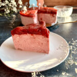 Fit sernik na zimno podwójnie truskawkowy