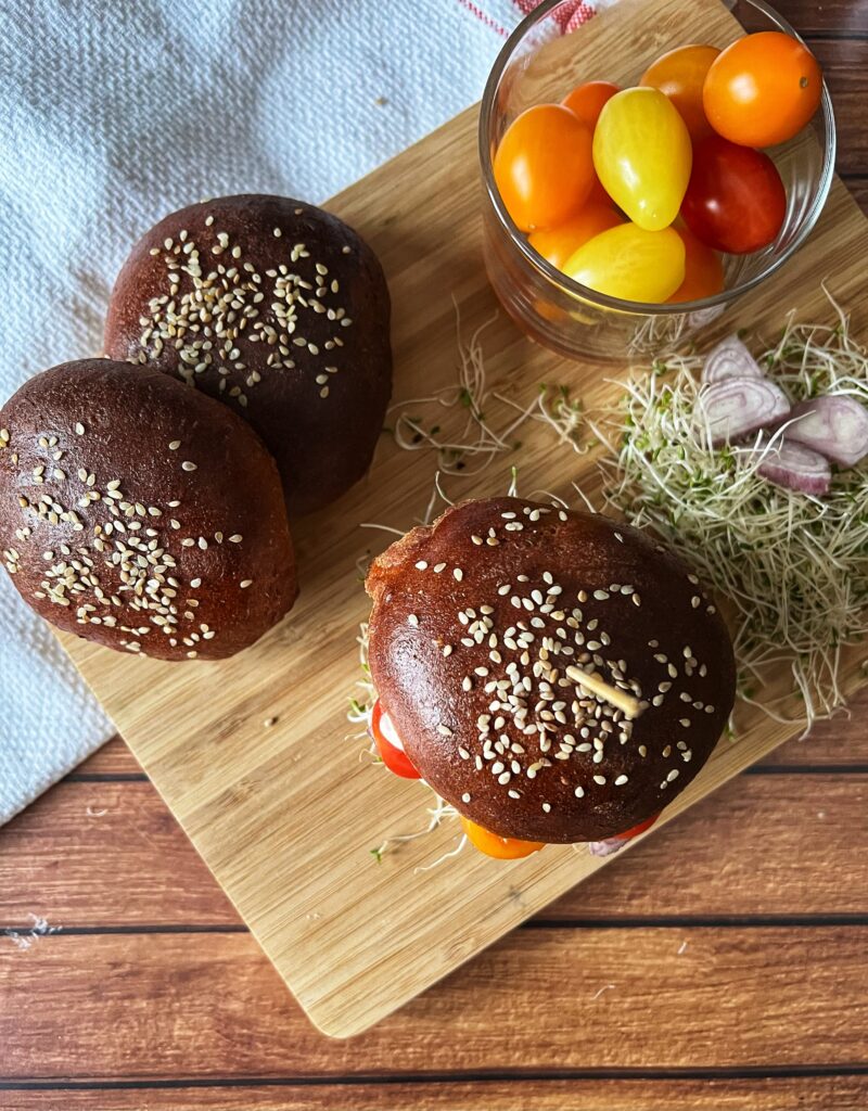 Bułki niskowęglowodanowe do hamburgerów i nie tylko