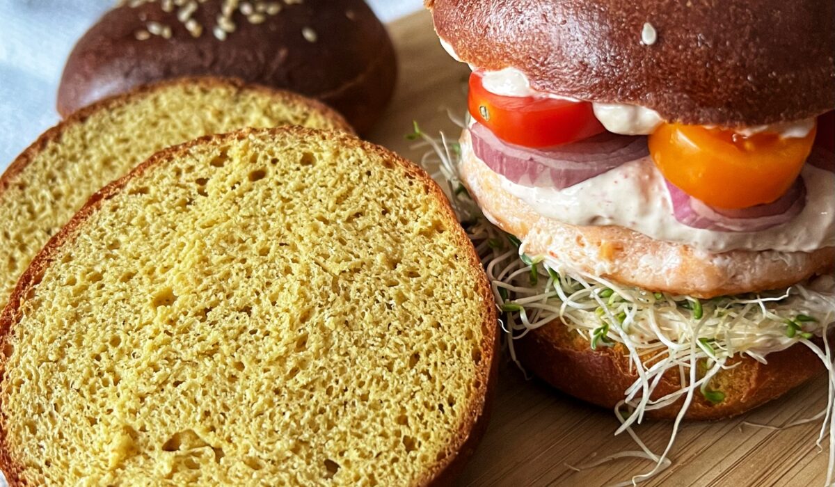 Bułki niskowęglowodanowe do hamburgerów i nie tylko