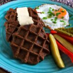 Keto gofry z wątróbki – tylko dwa składniki