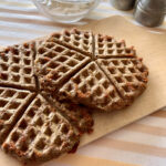 Keto gofry z wątróbki i sera żółtego
