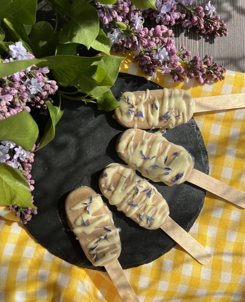 Keto lody o smaku herbaty earl grey