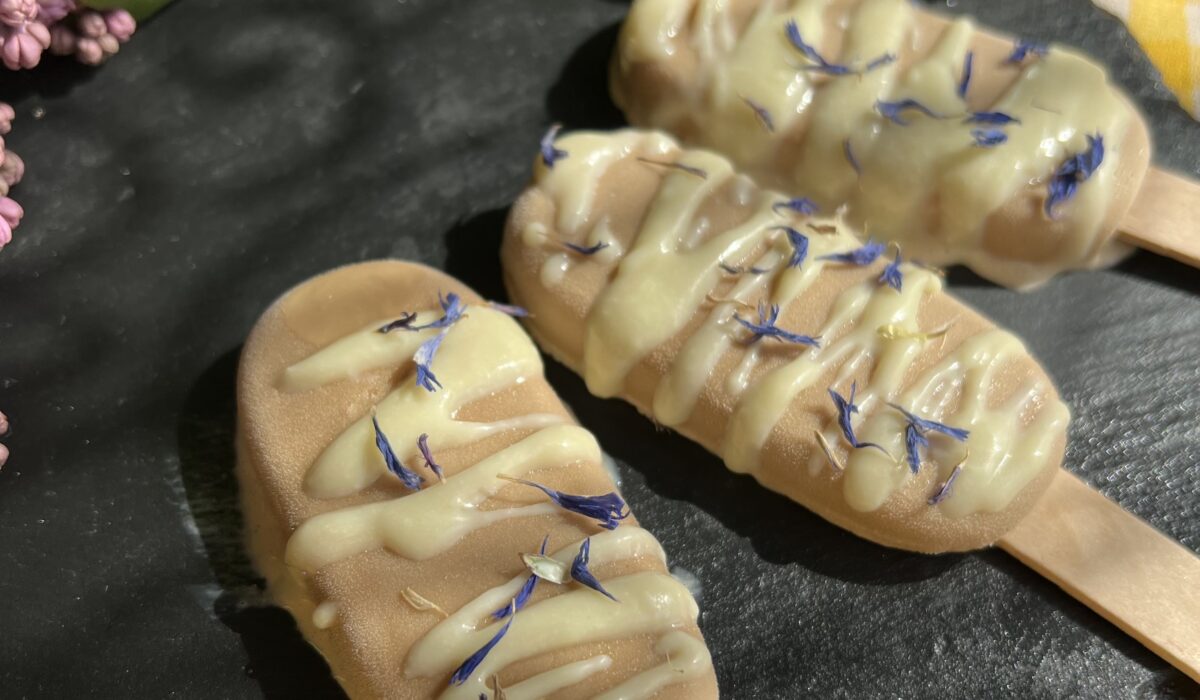 Keto lody o smaku herbaty earl grey