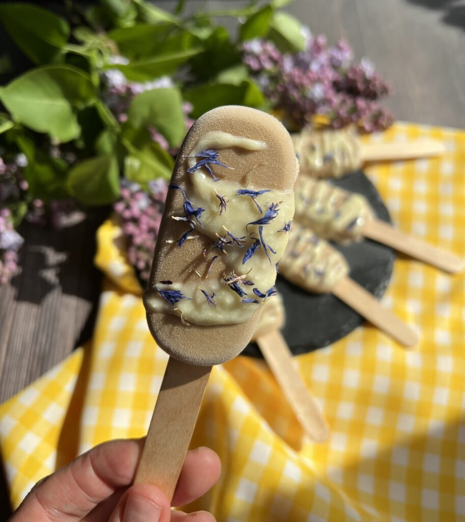 Keto lody o smaku herbaty earl grey