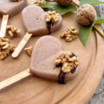 Keto lody mleczna czekolada i orzech włoski