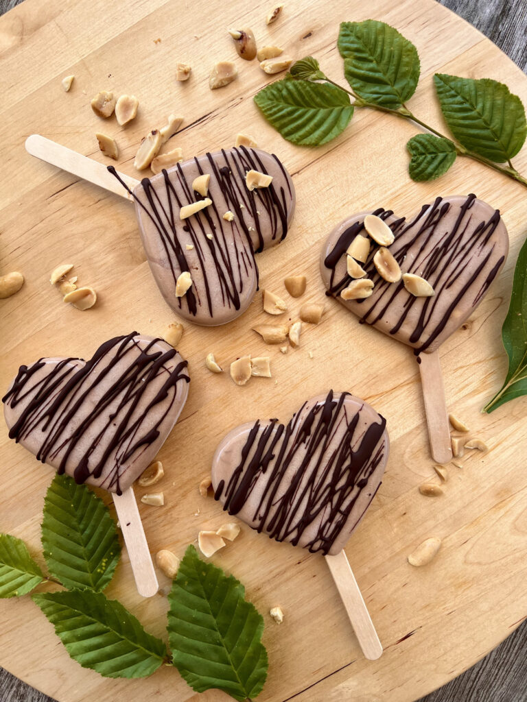 Keto lody o smaku popularnych cukierków Michałków