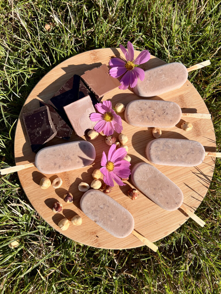 Read more about the article Lody bez cukru o smaku Nutelli