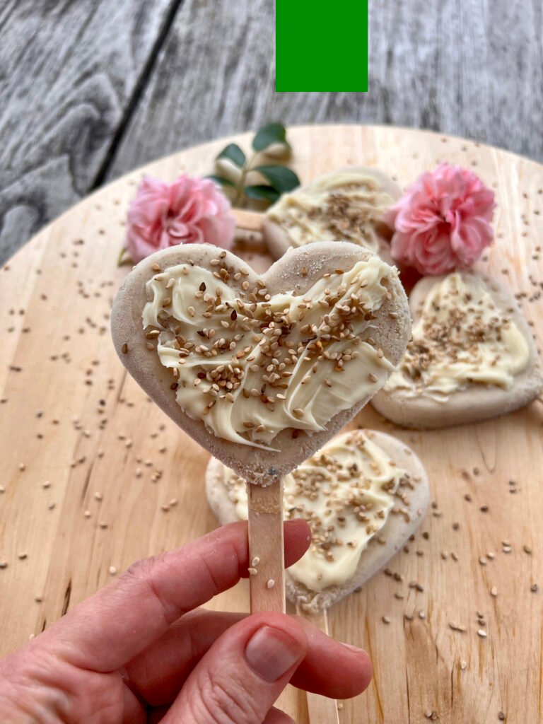 Lody sezamowe - domowy deser bez cukru