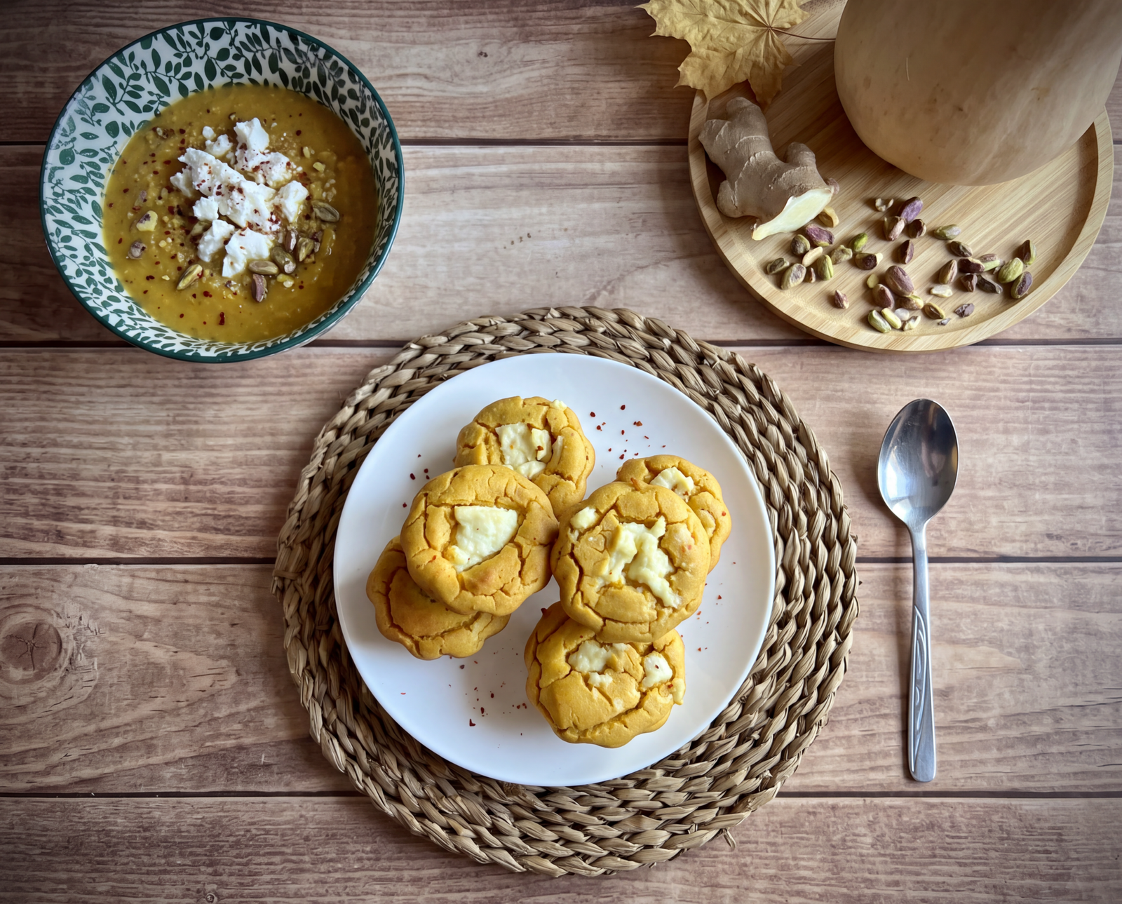 Keto babeczki dyniowe z białym serem - pyszna i lekka przekąska.
