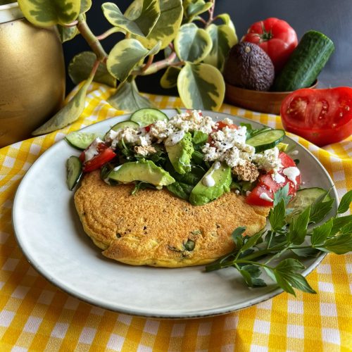 Omlet lubczykowy