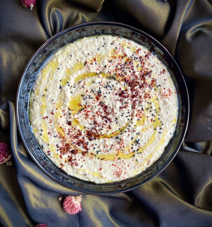 Domowy hummus z łubinu niskowęglowodanowy