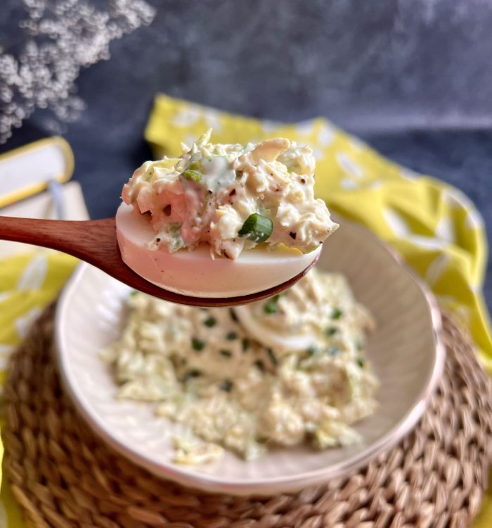 Remulada z brukselką - prosty keto dodatek do jajek, mięs, ryb czy kanapek.