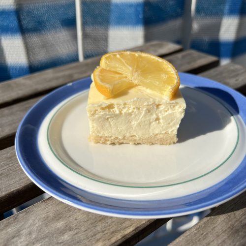 Sernik cytrynowy, keto i bez cukru