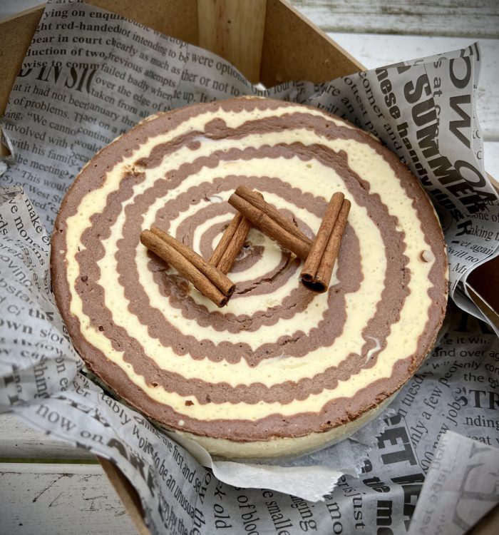 Świąteczny sernik waniliowo - cynamonowy