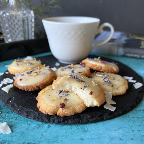 kokosowe ciasteczka keto, fit, dwuskładnikowe