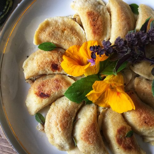Pierogi z nadzieniem dyniowym