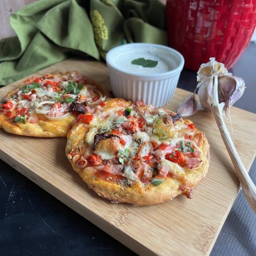 Keto pizzerinki bez glutenu