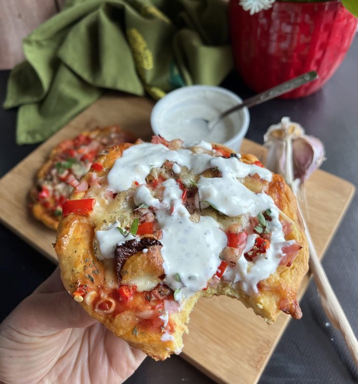 Sos do pizzy i nie tylko czosnkowo – bazyliowy