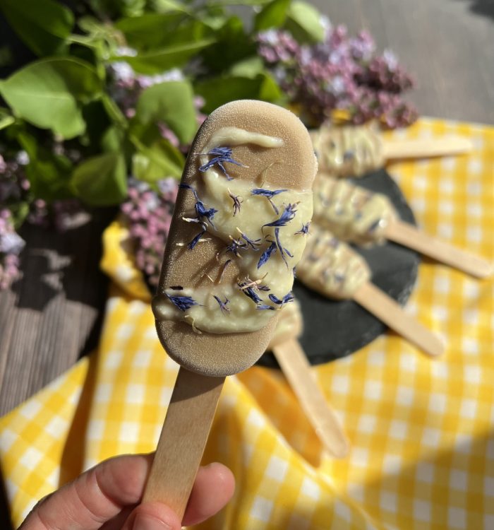 Keto lody o smaku herbaty earl grey