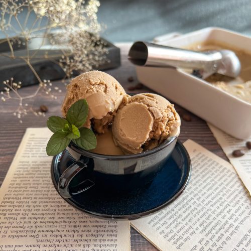keto lody kawowe bez cukru
